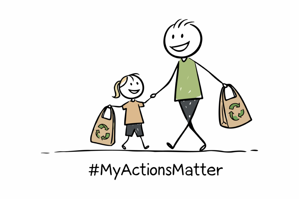 Top Tips – How to Walk Your ‘Green’ Talk #MyActionsMatter